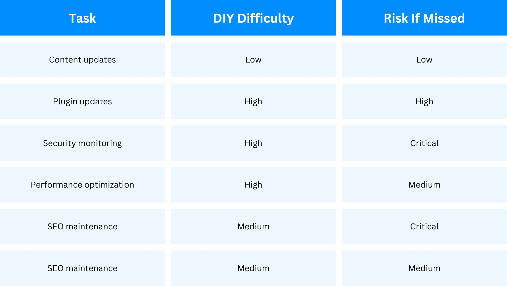 DIY vs. Professional Website